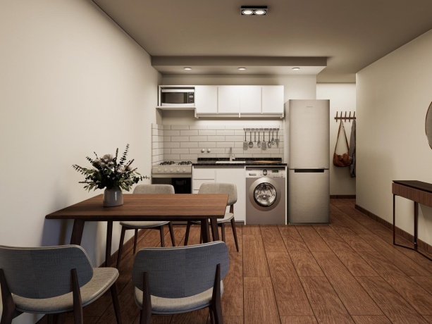 1 Dormitorio Habitaciones, 0 ,1 BañoBathrooms,Departamentos,En Venta,0,1581