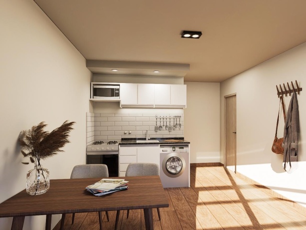 1 Dormitorio Habitaciones, 0 ,1 BañoBathrooms,Departamentos,En Venta,0,1581