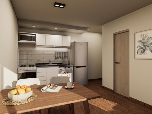 1 Dormitorio Habitaciones, 0 ,1 BañoBathrooms,Departamentos,En Venta,0,1581